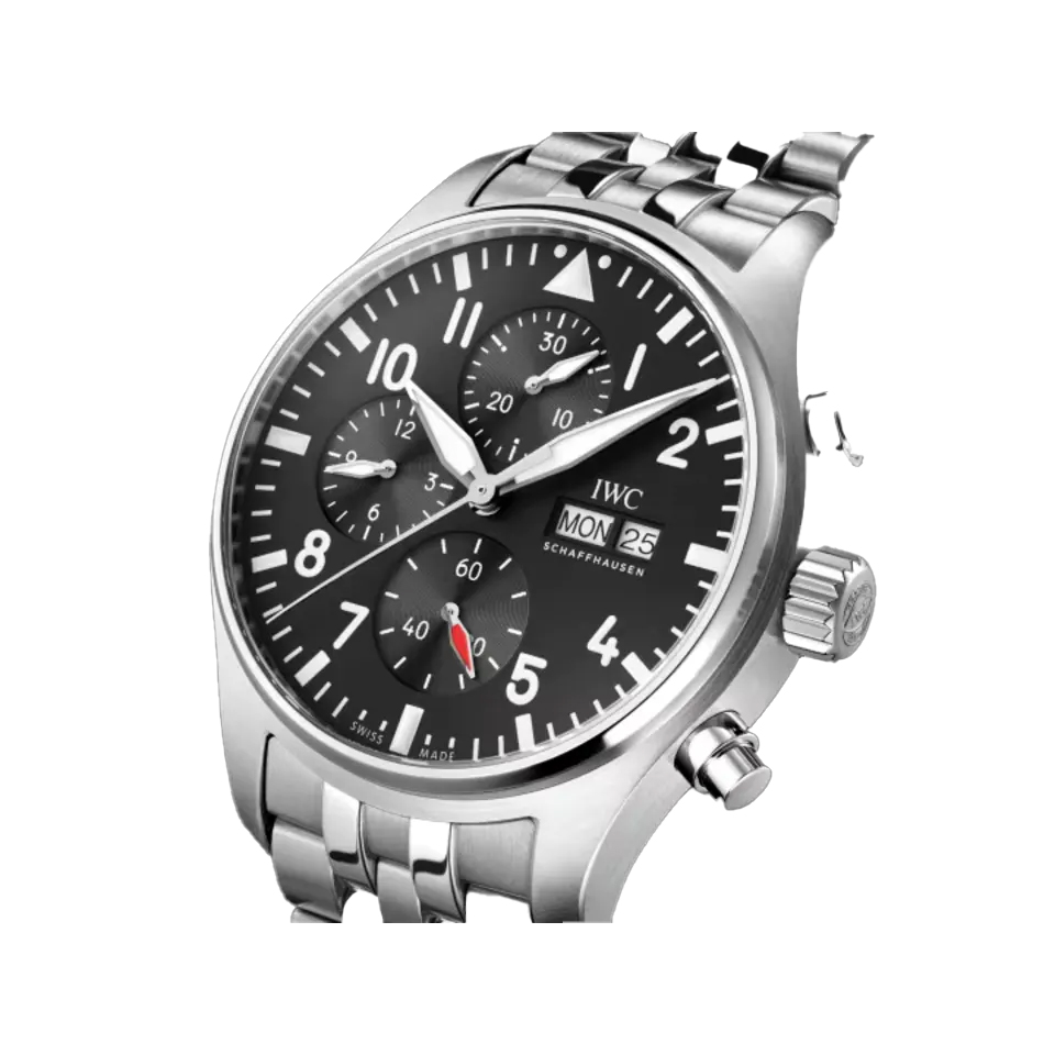 brand IWC PILOT'S WATCH CHRONOGRAPH 43mm Top Swiss movement luxury watch for sale – NeveReL
