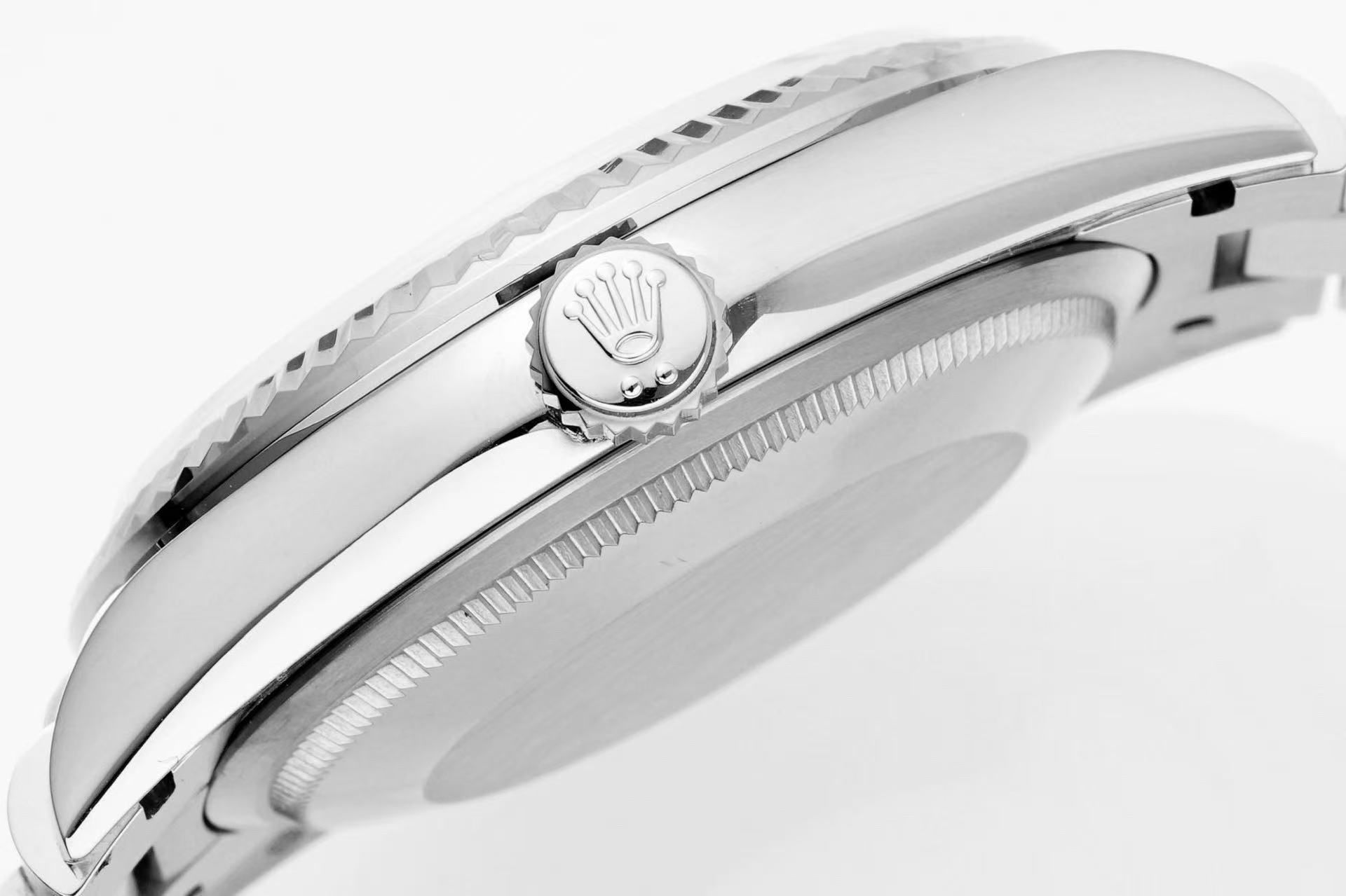 brand Rolex 40mm White Gold Day Date 40 President Tiffany Ice Blue Diamonds 228396 TBR luxury watch for sale – NeveReL