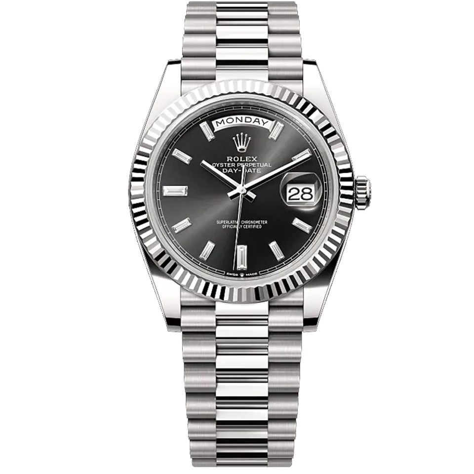 brand Rolex Day-Date 40 Presidential Black dial, 228239-0005 luxury watch for sale – NeveReL