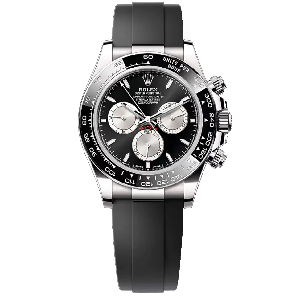 brand Rolex Daytona White Gold Steel Dial Oysterflex Strap m126519ln-0002 luxury watch for sale – NeveReL