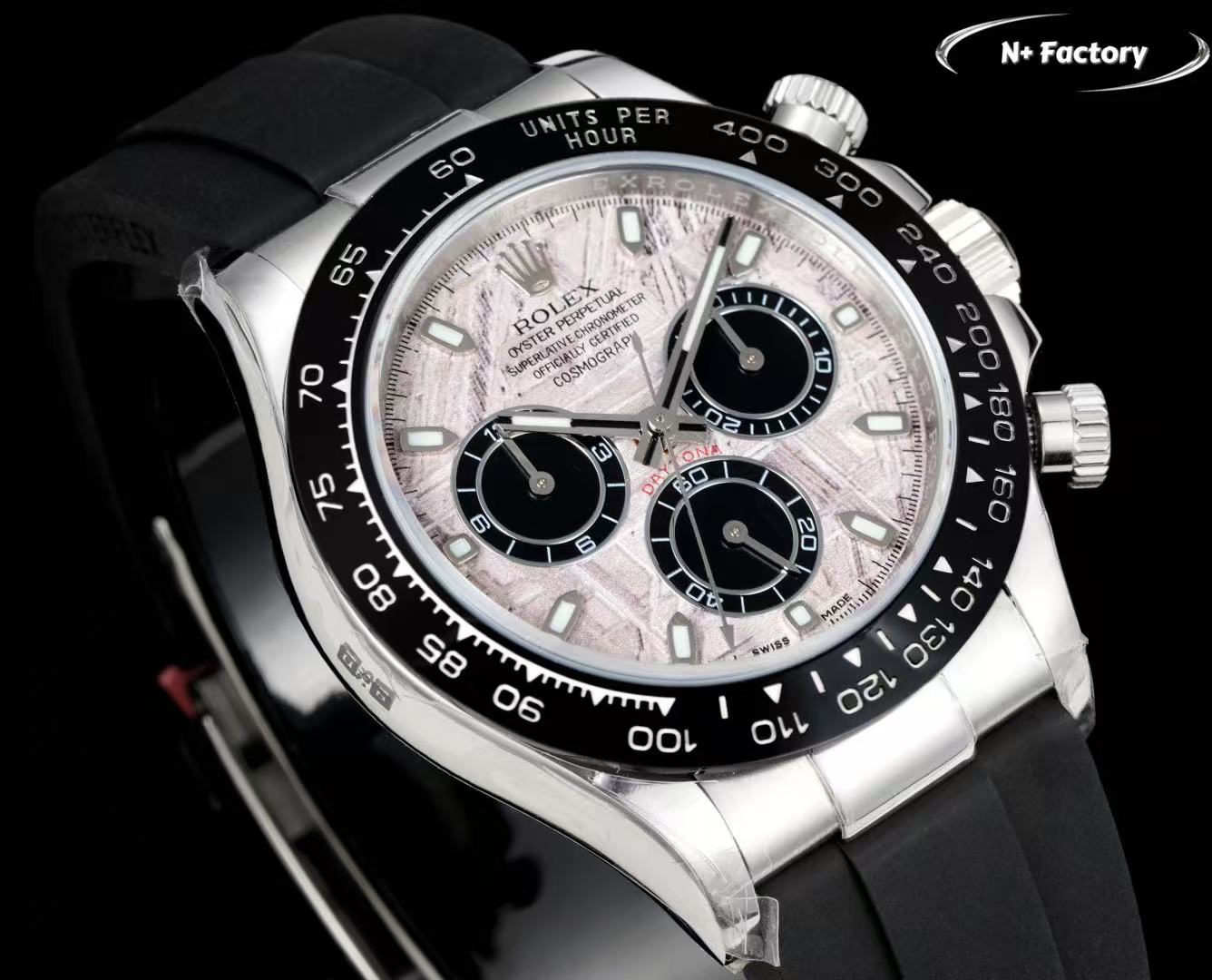 brand Rolex Cosmograph Daytona White Gold Meteorite 116519LN-0038 luxury watch for sale – NeveReL