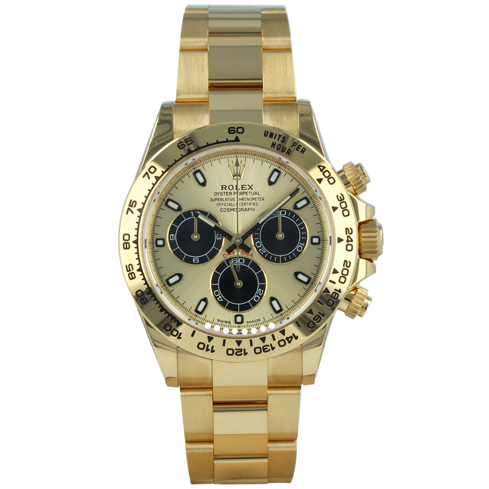 brand Rolex Daytona Yellow Gold 116508-0014 luxury watch for sale – NeveReL