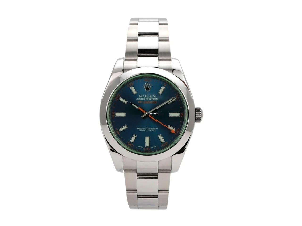 brand Rolex Oyster Perpetual Milgauss 116400gv Series luxury watch for sale – NeveReL
