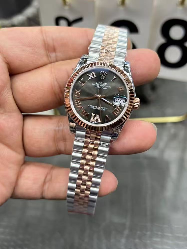 brand Rolex-Datejust-36mm-Stainless-Steel-and-Rose-Gold-126231 luxury watch for sale – NeveReL