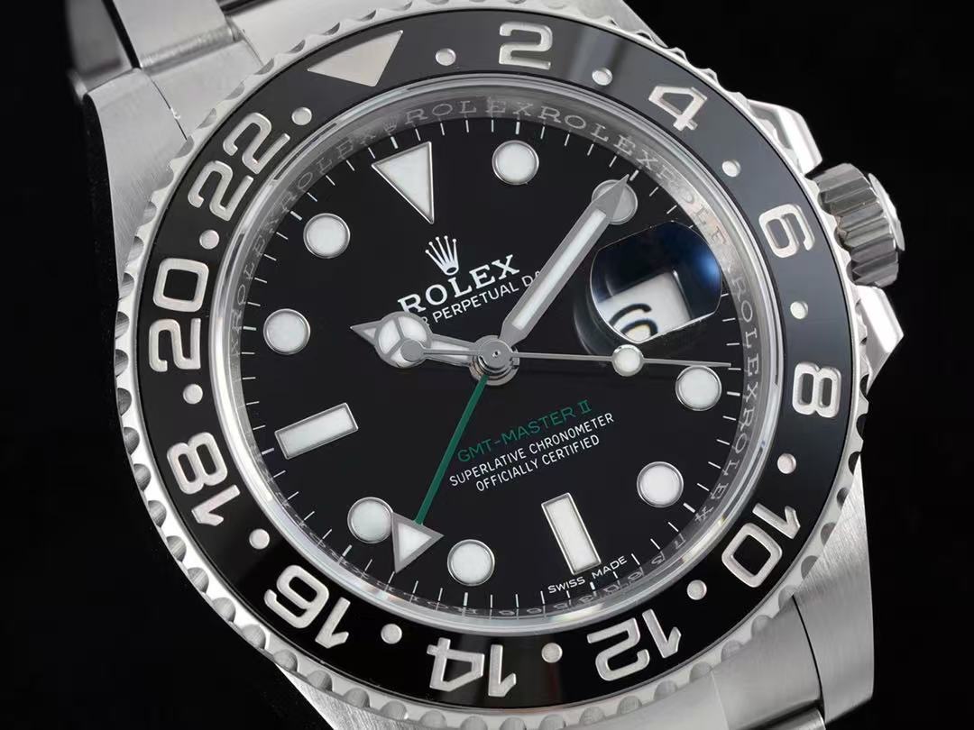 brand ROLEX GMT MASTER 2 BLACK BEZEL MULTICOLOR SELECTION 40MM 116710LN-0001 luxury watch for sale – NeveReL