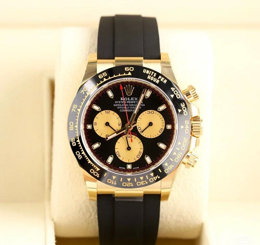 brand Rolex Cosmograph Daytona M116518LN-0047 Black/Rubber Ø40mm luxury watch for sale – NeveReL