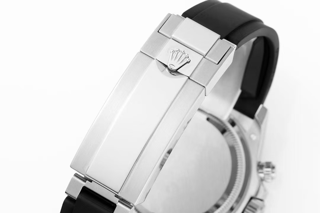brand Rolex Daytona White Gold Steel Dial Oysterflex Strap m126519ln-0002 luxury watch for sale – NeveReL