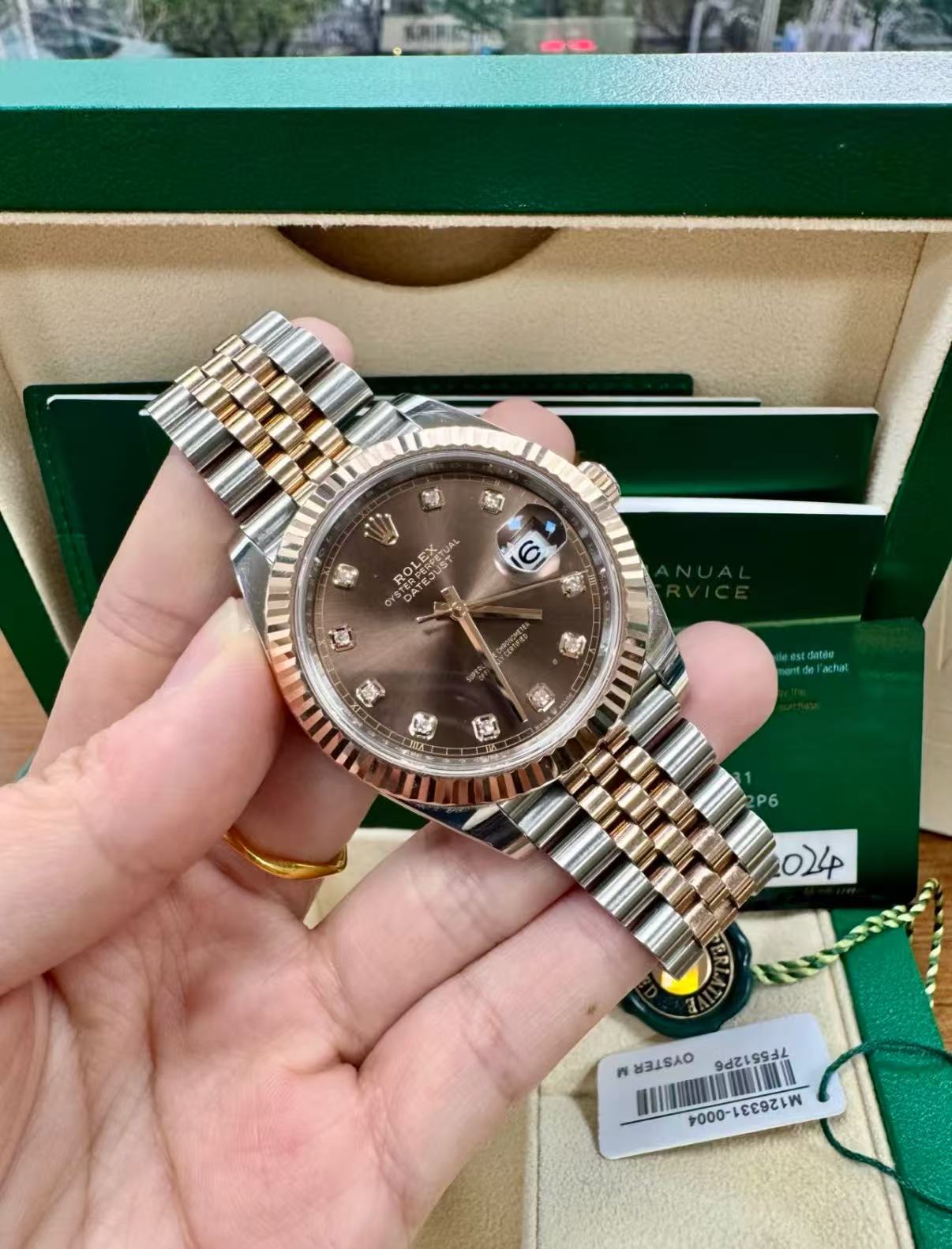 brand Rolex Datejust m126331-0004 41mm luxury watch for sale – NeveReL