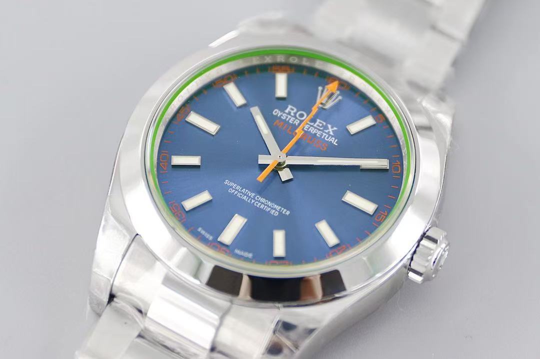 brand Rolex Oyster Perpetual Milgauss 116400gv Series luxury watch for sale – NeveReL