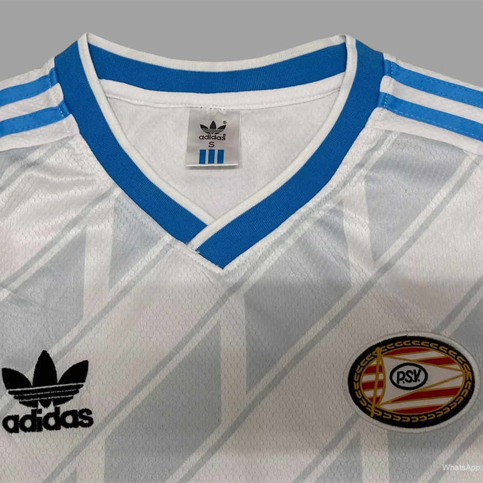 JerseysGala.com | Retro PSV Eindhoven 1987-88 Away Jersey -Customize Name, Number and Patch | Worldwide Shipping