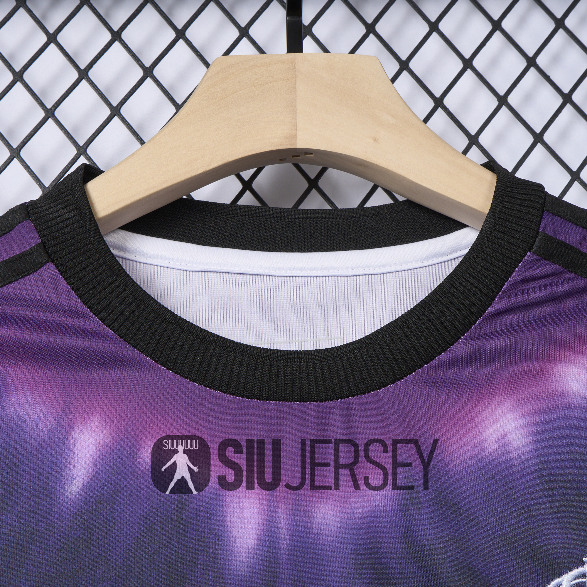 SIUjerseys-Real Madrid 24-25 White & Purple Spring Festival Special Edition Jersey - Fans Version
