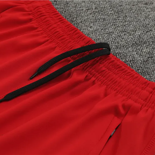 Bayern Munich 23-24 Long Sleeve Training Set - Red:football jersey mysite: unitedjerseyfootball 邓江浪:football