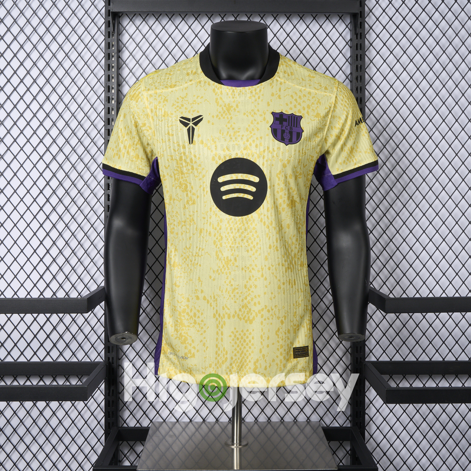 Higojerseys-Barcelona 24-25 KOBE Co-branded Jersey - Player Version