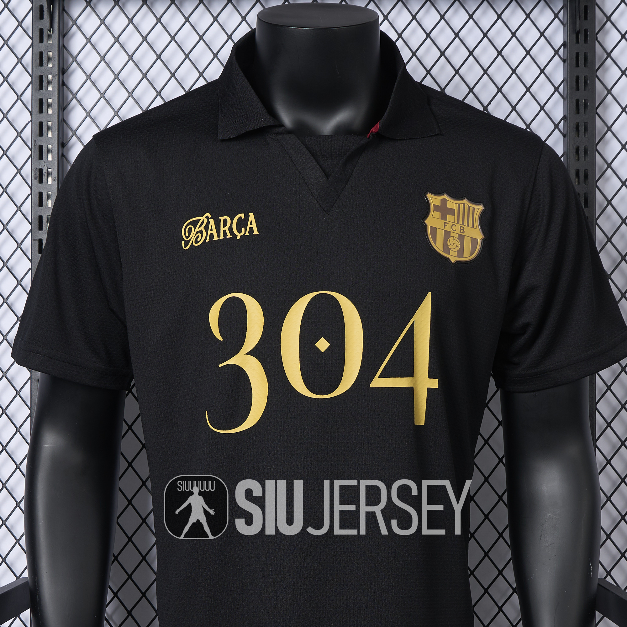 UltraTrikot-Barcelona 24-25 Yamal Anniversary Black Jersey - Player Version