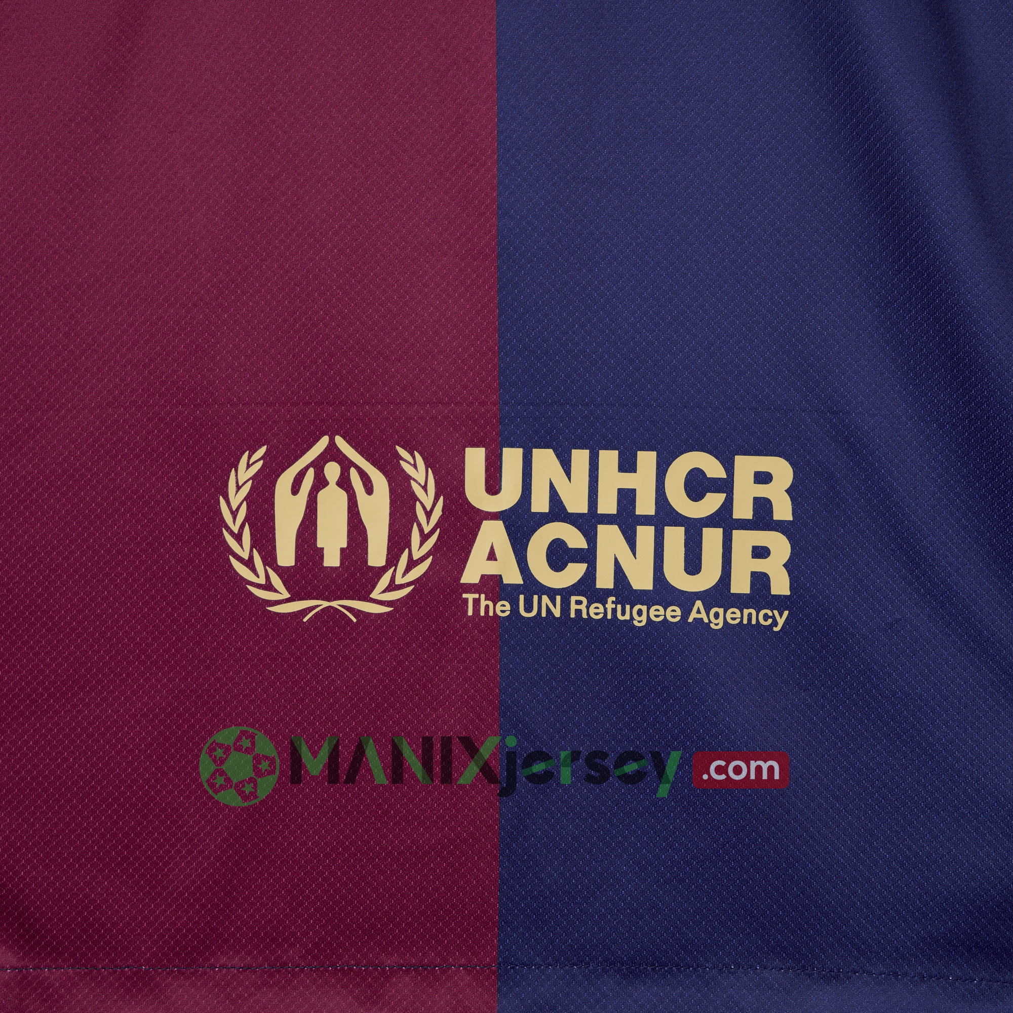 ManixJersey.com | Barcelona X CP 24-25 Home New Co-Branded Jersey - Fans Version -Customize Name, Number and Patch | Worldwide Shipping