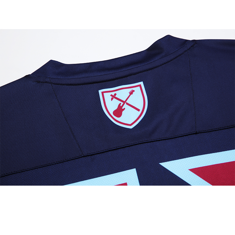 JerseysGala.com | Iron Maiden x West Ham Away Special Edition Jersey - with 11 print -Customize Name, Number and Patch | Worldwide Shipping