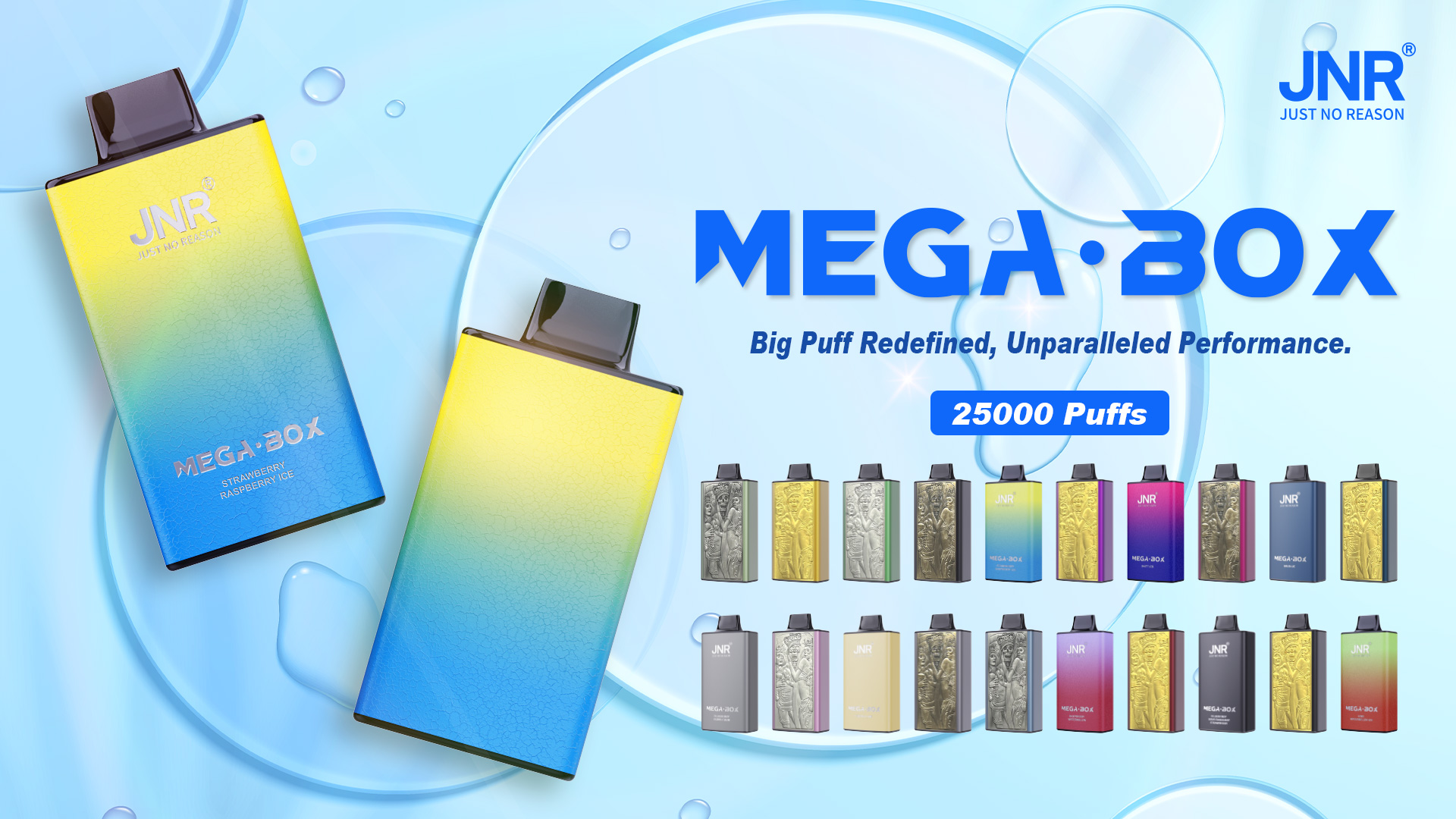 JNR Vape Disposable Vape | JNR Mega Box 25000 Puffs Disposable Vape-JNR Vape Now