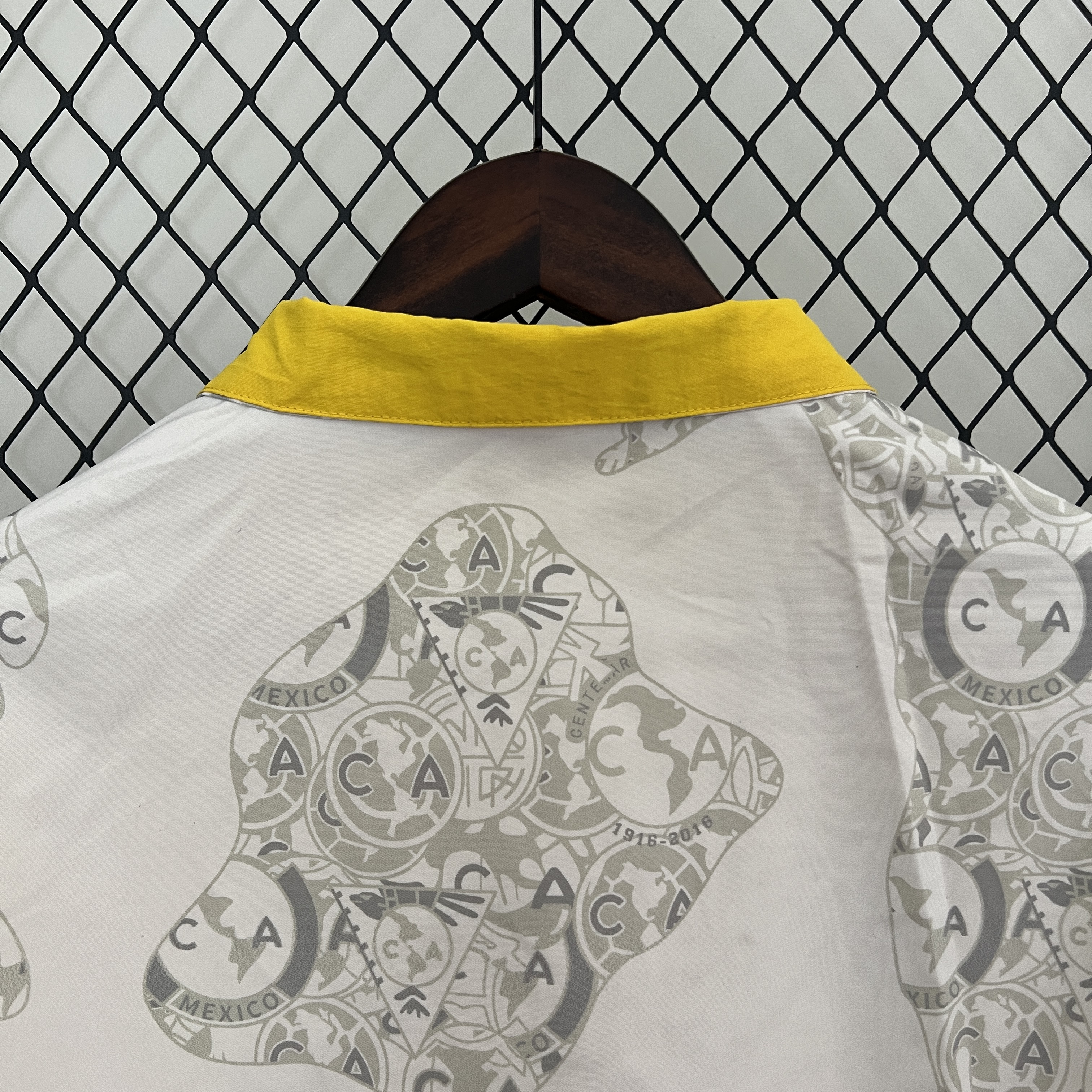 unitedfutballjersey-Club América 24-25 Double Sided Reversible Windbreaker - Yellow & White