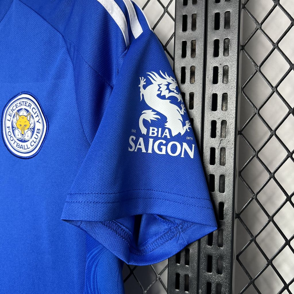 ManixJersey.com | Leicester City 24-25 Home Stadium Jersey - Fans Version -Customize Name, Number and Patch | Worldwide Shipping
