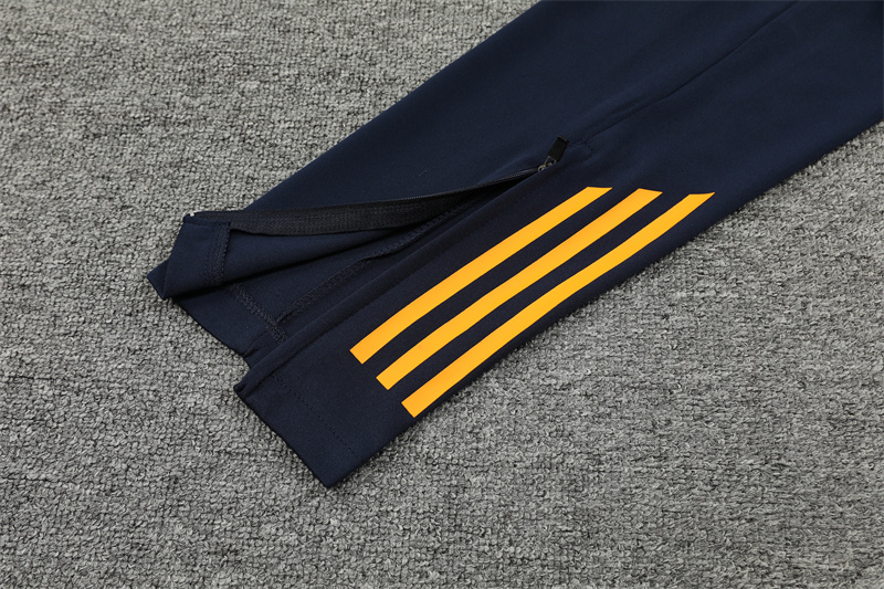 JerseysGala.com | Real Madrid 24-25 Long Sleeve Training Set - White -Customize Name, Number and Patch | Worldwide Shipping