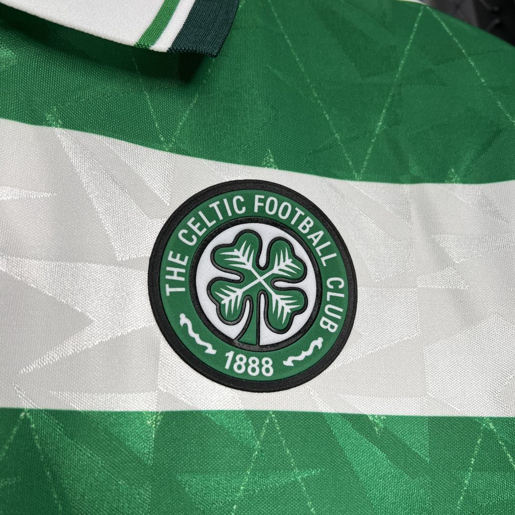 foot-Retro Celtic 1989-91 Home Stadium Jersey