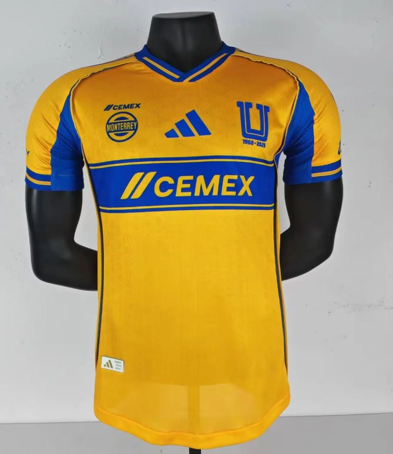25-26 Tigres UANL Home soccer jersey-Player Version: Ajax 24-25 Home Stadium Jersey - Fans Version mysite: Adidas luxuryfootballshirts.com: https://www.luxuryfootballshirts.com/