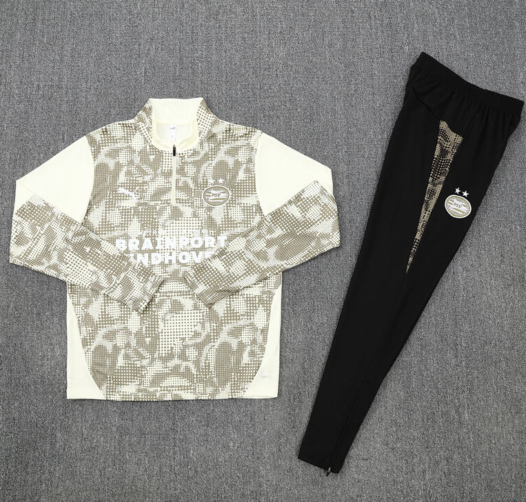 25-26 PSV Eindhoven adult long-sleeved half-pull training suit kit: Ajax 24-25 Home Stadium Jersey - Fans Version : Adidas luxuryfootballshirts.com: https://www.luxuryfootballshirts.com/