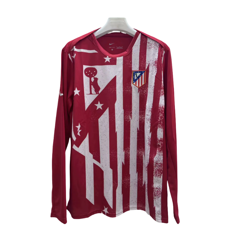 25-26 long sleeves Atletico Madrid training clothes soccer jersey -Fans Version: Ajax 24-25 Home Stadium Jersey - Fans Version : Adidas luxuryfootballshirts.com: https://www.luxuryfootballshirts.com/