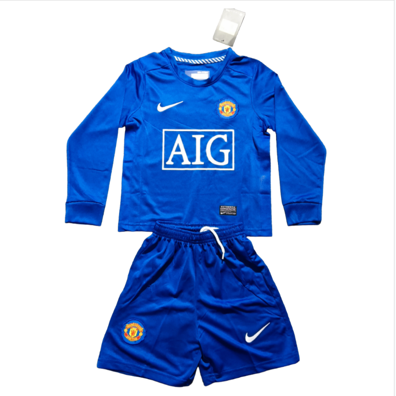 08-09 kids kit Manchester United Second Away soccer jersey- Long Sleeve Retro version: Ajax 24-25 Home Stadium Jersey - Fans Version : Adidas luxuryfootballshirts.com: https://www.luxuryfootballshirts.com/