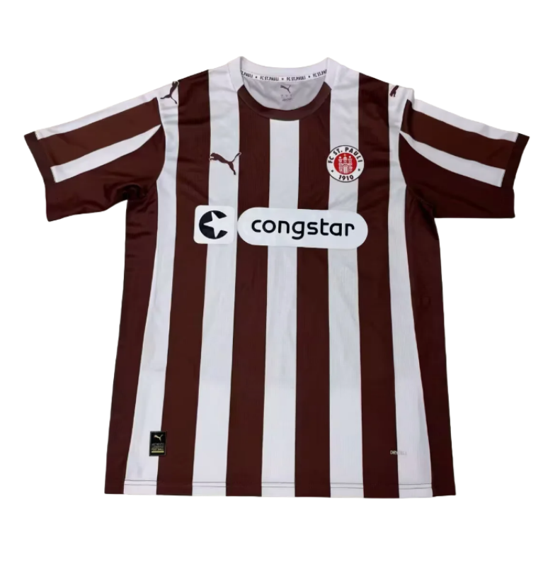 25-26 FC St. Pauli Home soccer jersey-Fans Version: Ajax 24-25 Home Stadium Jersey - Fans Version : Adidas luxuryfootballshirts.com: https://www.luxuryfootballshirts.com/