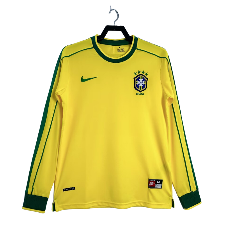 98 Brazil Home soccer jersey - Long Sleeve Retro version: Ajax 24-25 Home Stadium Jersey - Fans Version : Adidas luxuryfootballshirts.com: https://www.luxuryfootballshirts.com/