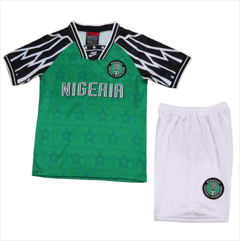 94-95 kids kit Nigeria home soccer jersey-Retro version: Ajax 24-25 Home Stadium Jersey - Fans Version : Adidas luxuryfootballshirts.com: https://www.luxuryfootballshirts.com/