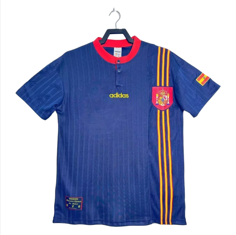 96 Spain Away soccer jersey- Retro version: Ajax 24-25 Home Stadium Jersey - Fans Version : Adidas luxuryfootballshirts.com: https://www.luxuryfootballshirts.com/