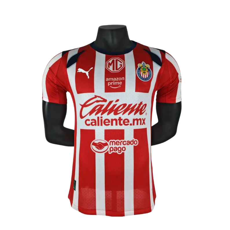 25-26 Chivas Home soccer jersey-Player Version: Ajax 24-25 Home Stadium Jersey - Fans Version : Adidas luxuryfootballshirts.com: https://www.luxuryfootballshirts.com/