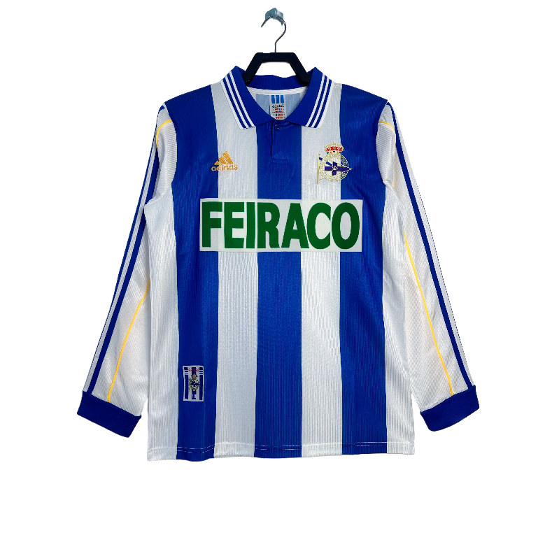 99-00 Real Deportivo La Coruna Home long soccer jersey-Retro version: Ajax 24-25 Home Stadium Jersey - Fans Version : Adidas luxuryfootballshirts.com: https://www.luxuryfootballshirts.com/