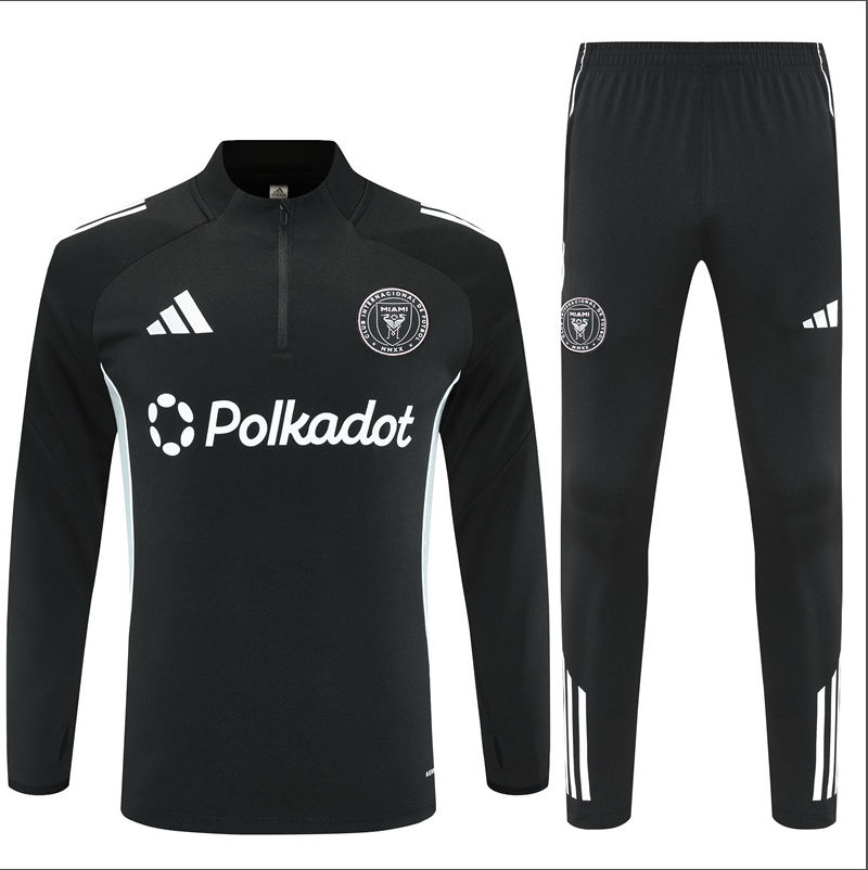 25-26 Inter Miami adult long-sleeved half-pull training suit kit: Ajax 24-25 Home Stadium Jersey - Fans Version : Adidas luxuryfootballshirts.com: https://www.luxuryfootballshirts.com/