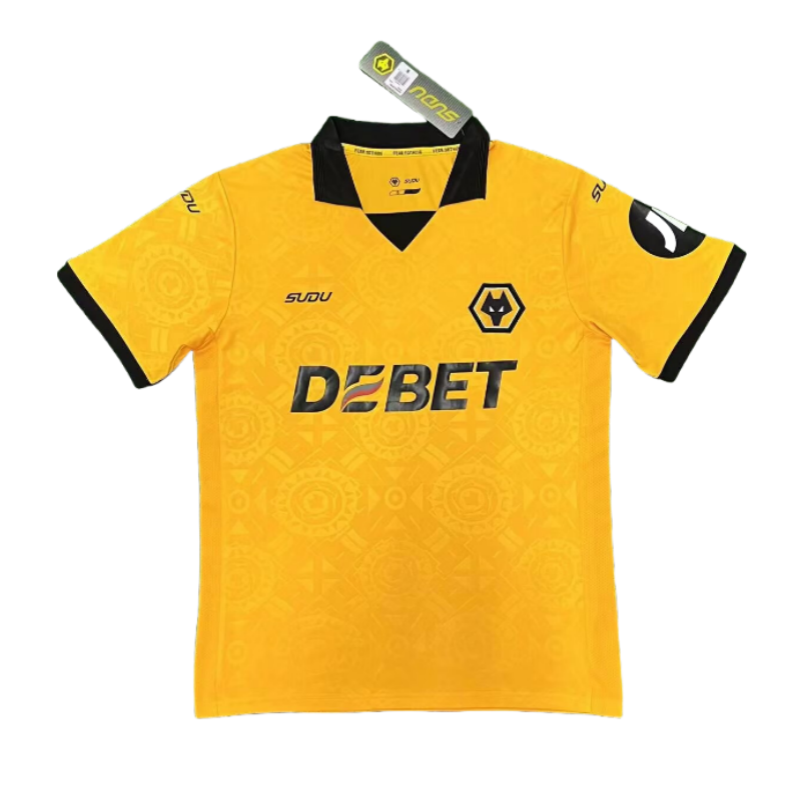 25-26 Wolves home soccer jersey -Fans Version: Ajax 24-25 Home Stadium Jersey - Fans Version : Adidas luxuryfootballshirts.com: https://www.luxuryfootballshirts.com/
