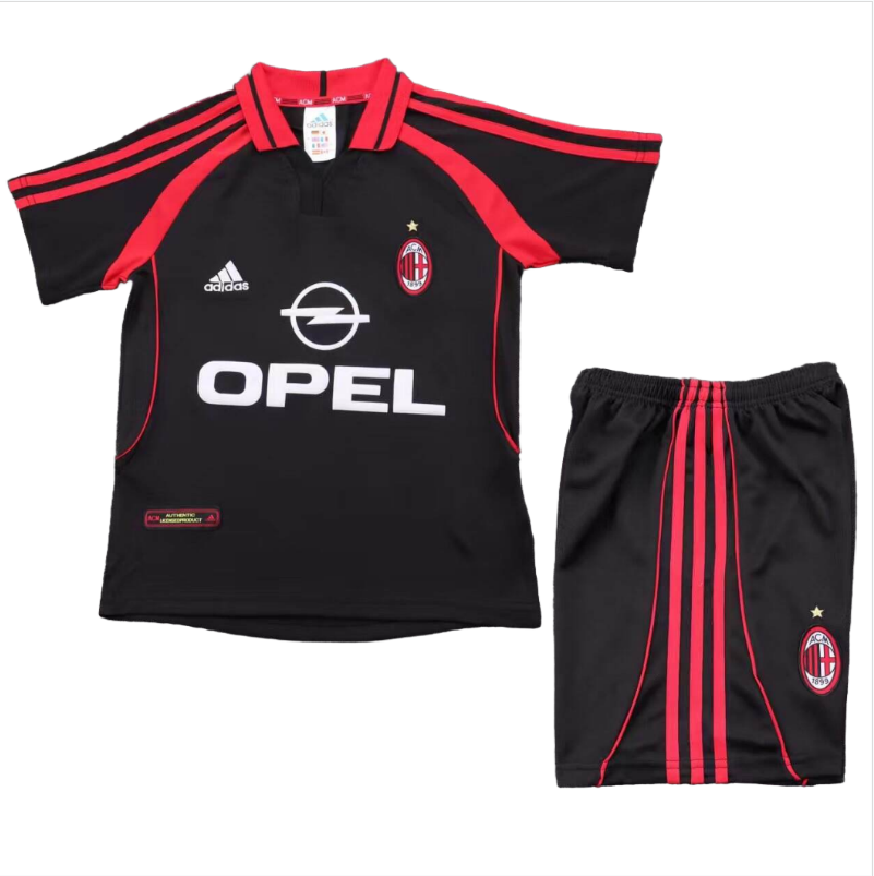 00-01 kids kit AC Milan Second Away soccer jersey-Retro version: Ajax 24-25 Home Stadium Jersey - Fans Version : Adidas luxuryfootballshirts.com: https://www.luxuryfootballshirts.com/