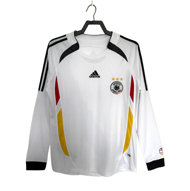 2006 long sleeves Germany Home soccer jersey-Retro version: Ajax 24-25 Home Stadium Jersey - Fans Version : Adidas luxuryfootballshirts.com: https://www.luxuryfootballshirts.com/