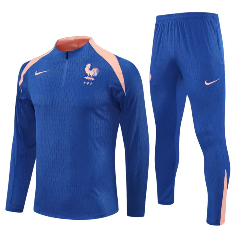25-26 France kids long-sleeved half-pull training suit kit: Ajax 24-25 Home Stadium Jersey - Fans Version : Adidas luxuryfootballshirts.com: https://www.luxuryfootballshirts.com/
