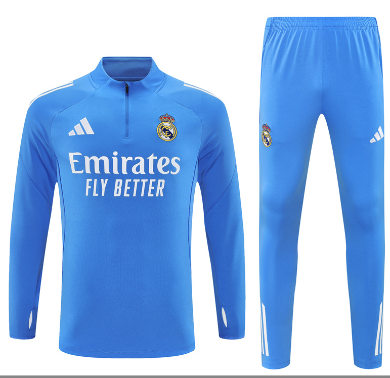 25-26 Real Madrid adult long-sleeved half-pull training suit kit: Ajax 24-25 Home Stadium Jersey - Fans Version : Adidas luxuryfootballshirts.com: https://www.luxuryfootballshirts.com/