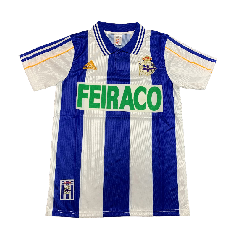 99-00 Real Deportivo La Coruna Home soccer jersey-Retro version: Ajax 24-25 Home Stadium Jersey - Fans Version : Adidas luxuryfootballshirts.com: https://www.luxuryfootballshirts.com/