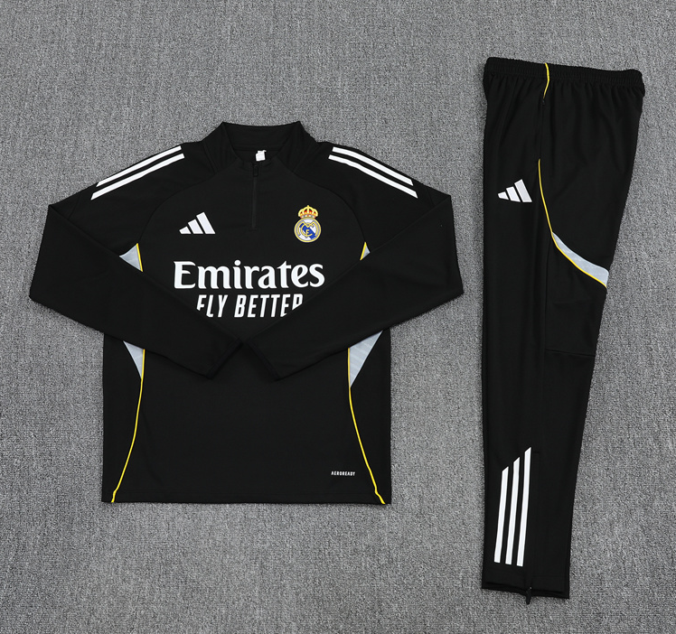 25-26 Real Madrid adult long-sleeved half-pull training suit kit: Ajax 24-25 Home Stadium Jersey - Fans Version : Adidas luxuryfootballshirts.com: https://www.luxuryfootballshirts.com/