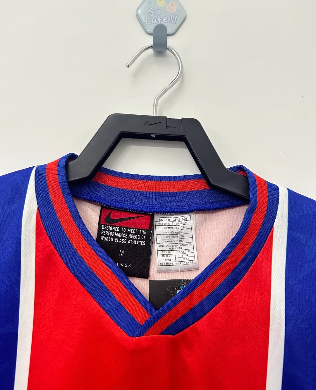 95-96 Paris Saint-Germain PSG home season -Retro version: Ajax 24-25 Home Stadium Jersey - Fans Version : Adidas luxuryfootballshirts.com: https://www.luxuryfootballshirts.com/