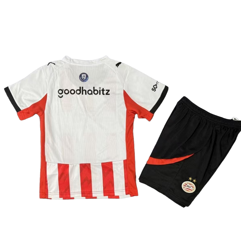 25-26 kids kit PSV Eindhoven Home soccer jersey-Fans Version: Ajax 24-25 Home Stadium Jersey - Fans Version : Adidas luxuryfootballshirts.com: https://www.luxuryfootballshirts.com/