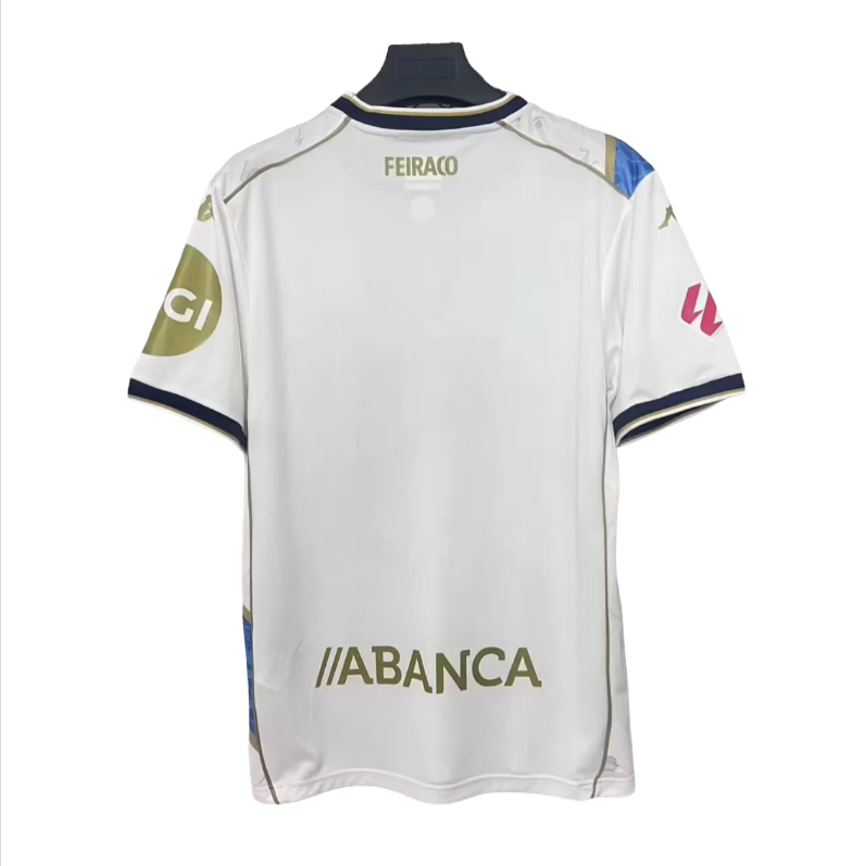 25-26 Real Deportivo La Coruna Second away soccer jersey-Fans Version: Ajax 24-25 Home Stadium Jersey - Fans Version : Adidas luxuryfootballshirts.com: https://www.luxuryfootballshirts.com/