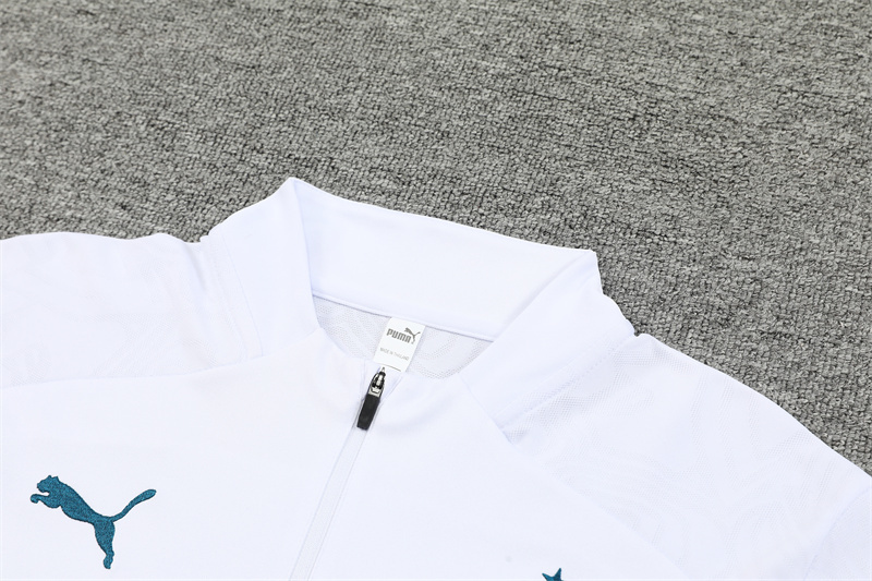 24-25 Marseille adult long-sleeved half-pull training suit kit: Ajax 24-25 Home Stadium Jersey - Fans Version : Adidas luxuryfootballshirts.com: https://www.luxuryfootballshirts.com/