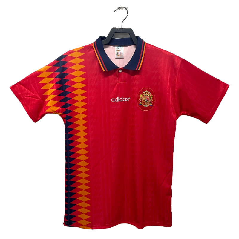 94 Spain Home soccer jersey- Retro version: Ajax 24-25 Home Stadium Jersey - Fans Version : Adidas luxuryfootballshirts.com: https://www.luxuryfootballshirts.com/