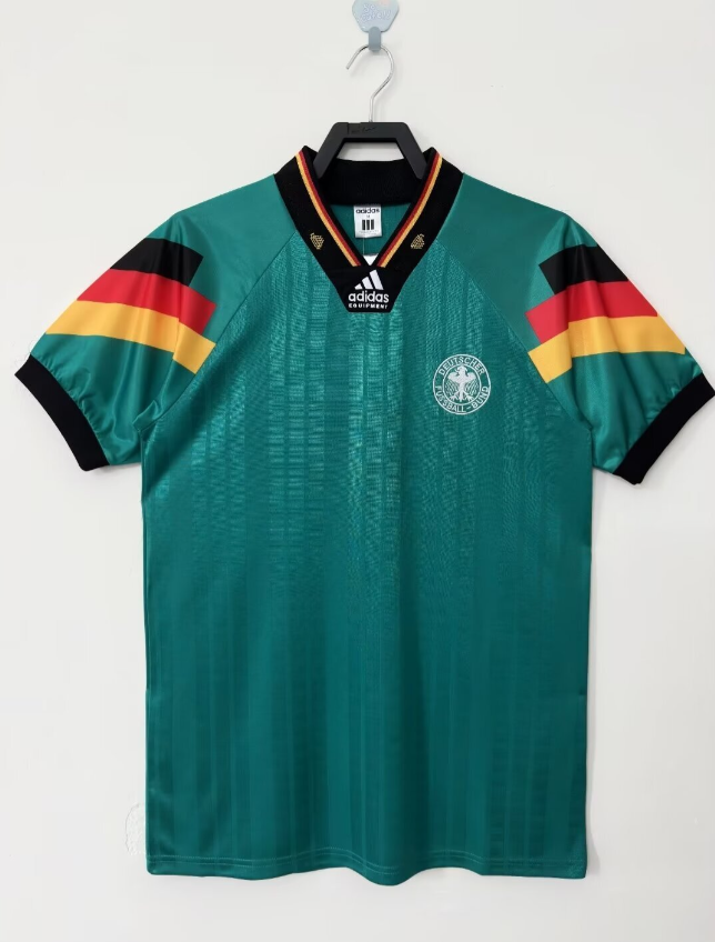 1992 Germany away soccer jersey-Retro version: Ajax 24-25 Home Stadium Jersey - Fans Version : Adidas luxuryfootballshirts.com: https://www.luxuryfootballshirts.com/