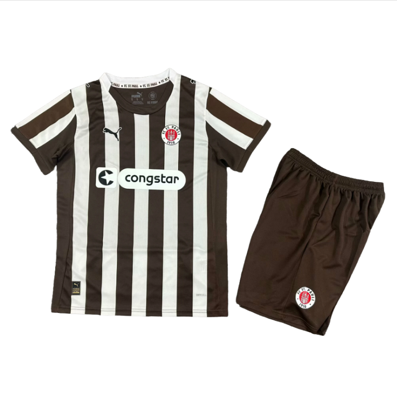 25-26 kids kit FC St. Pauli Home soccer jersey-Fans Version: Ajax 24-25 Home Stadium Jersey - Fans Version : Adidas luxuryfootballshirts.com: https://www.luxuryfootballshirts.com/